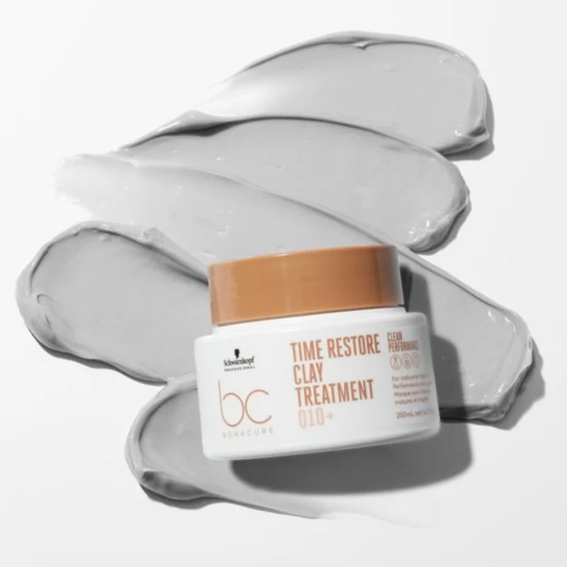 Schwarzkopf Proferssional Bonacure Time Restore Clay Treatment
