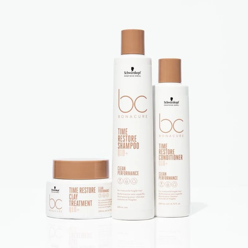 Schwarzkopf Proferssional Bonacure Time Restore Clay Treatment