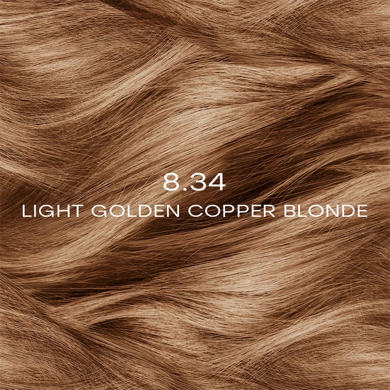 Professional Hair Colour Conditioning Creme - 8.34 Light Golden Copper Blonde 60ml