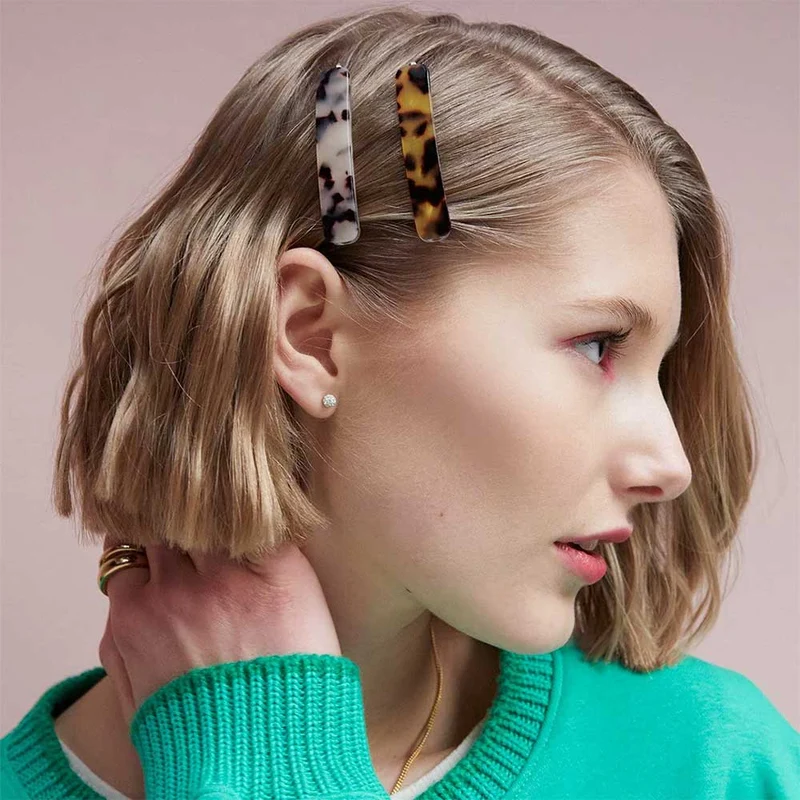 Barrette Havana Mama Hair Clips 2pc