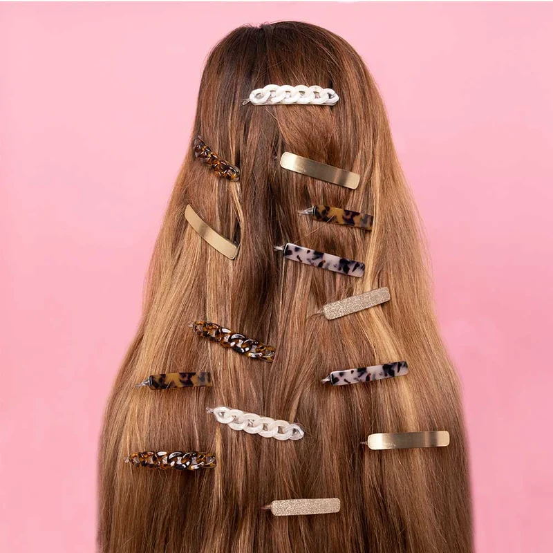 Barrette Havana Mama Hair Clips 2pc