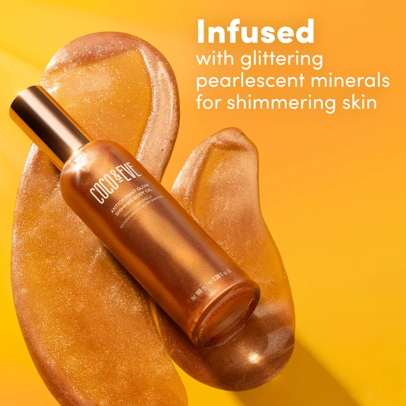 Sunny Honey Antioxidant Glow Shimmer Body Oil 100ml