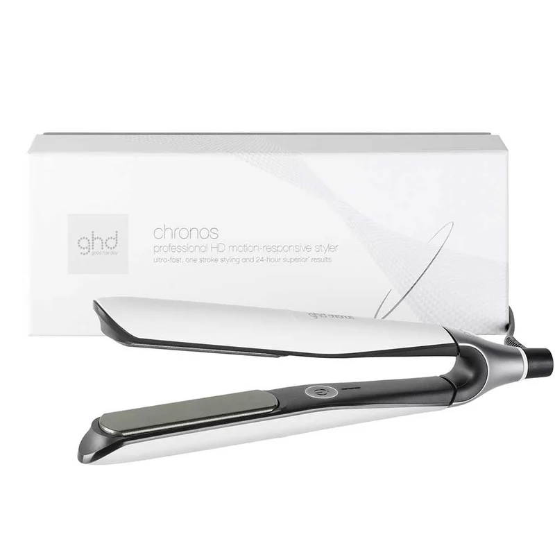 Chronos Ultra-Fast HD Hair Straightener in White