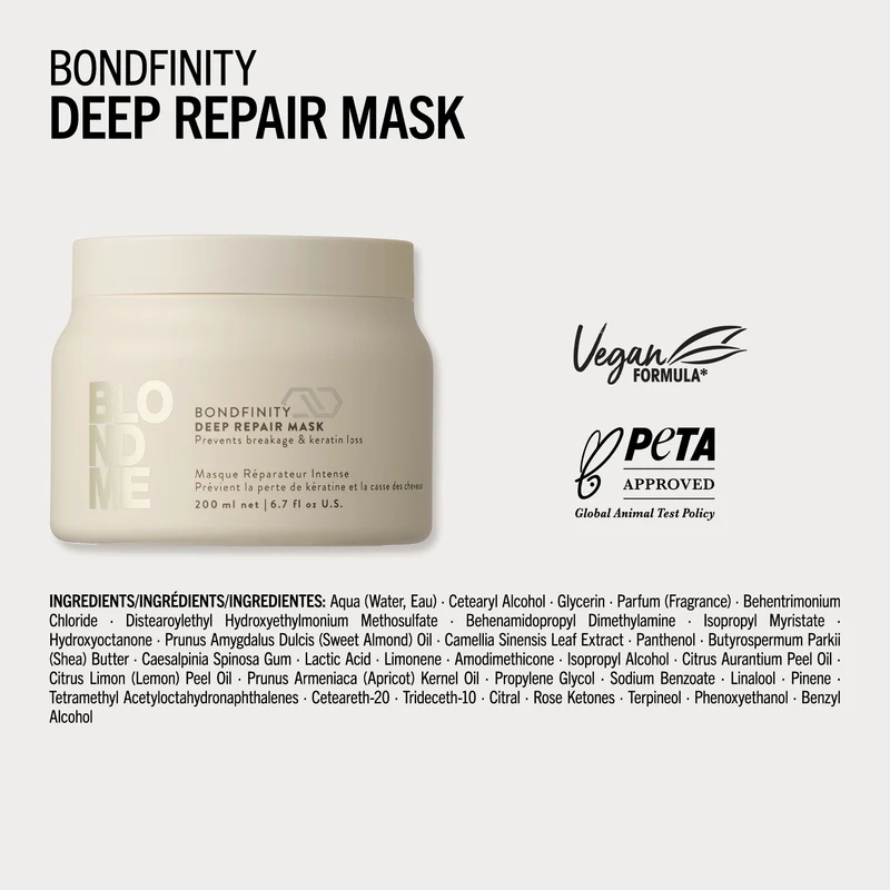 Schwarzkopf Professional BlondMe Bondfinity Deep Repair Maske