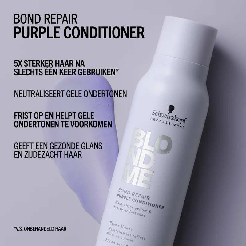 Schwarzkopf Professional BlondMe Bond Repair Lila Conditioner 250ml