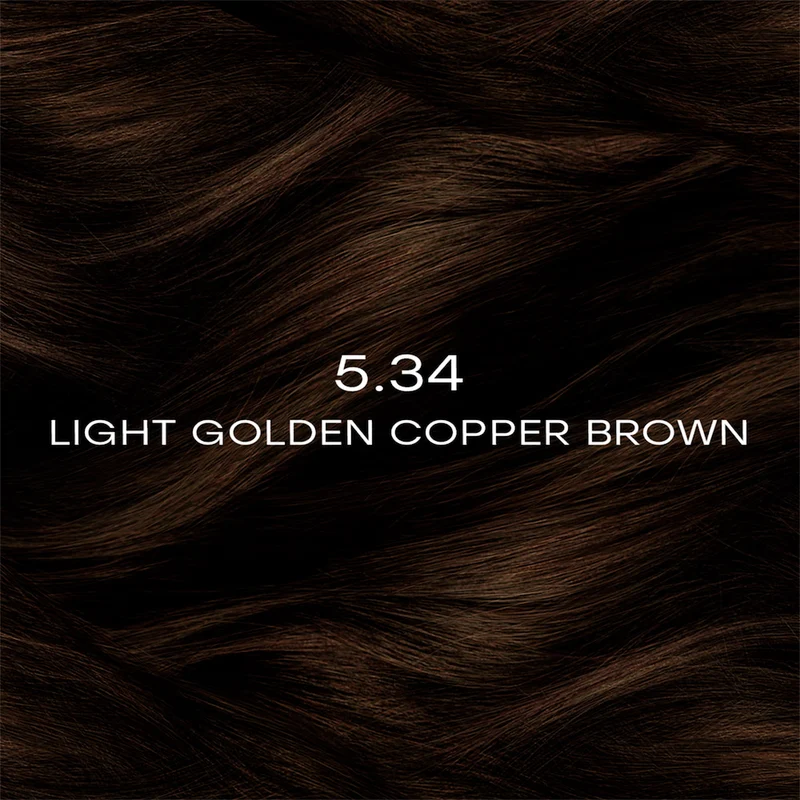 Professional Hair Colour Conditioning Creme - 5.34 Light Golden Copper Brown 60ml