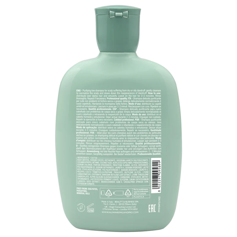 Semi Di Lino Scalp Rebalance Purifying Low Shampoo 250ml