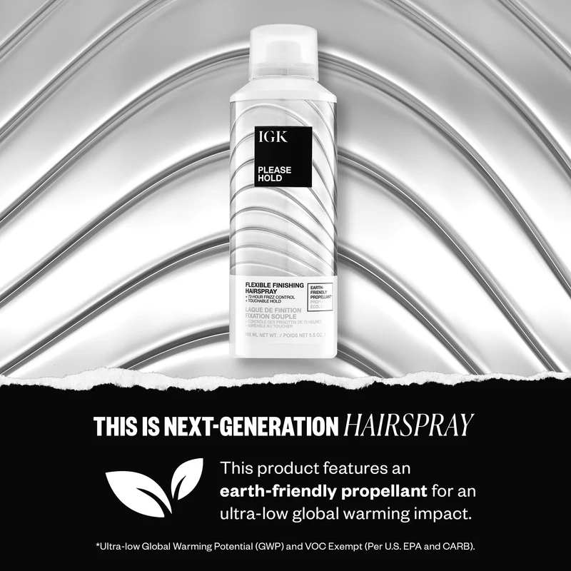 Please Hold Flexible Finishing Hairspray 198ml