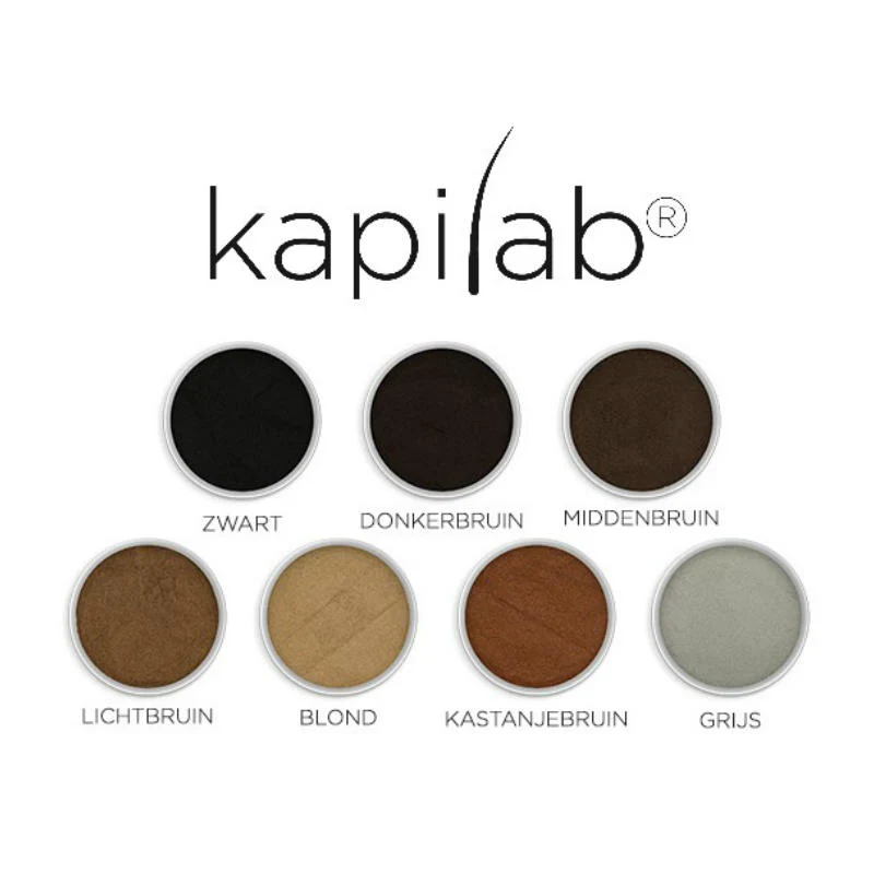 Kapilab Haarfasern Gray