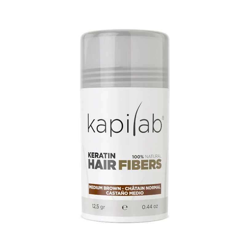 Kapilab Haarfasern Mittelbraun