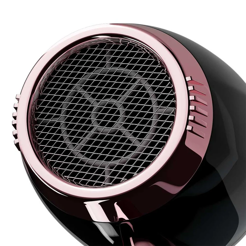 by Elchim Jennifer 3900 Ionic-Ceramic Hair Dryer - Black & Rose Gold