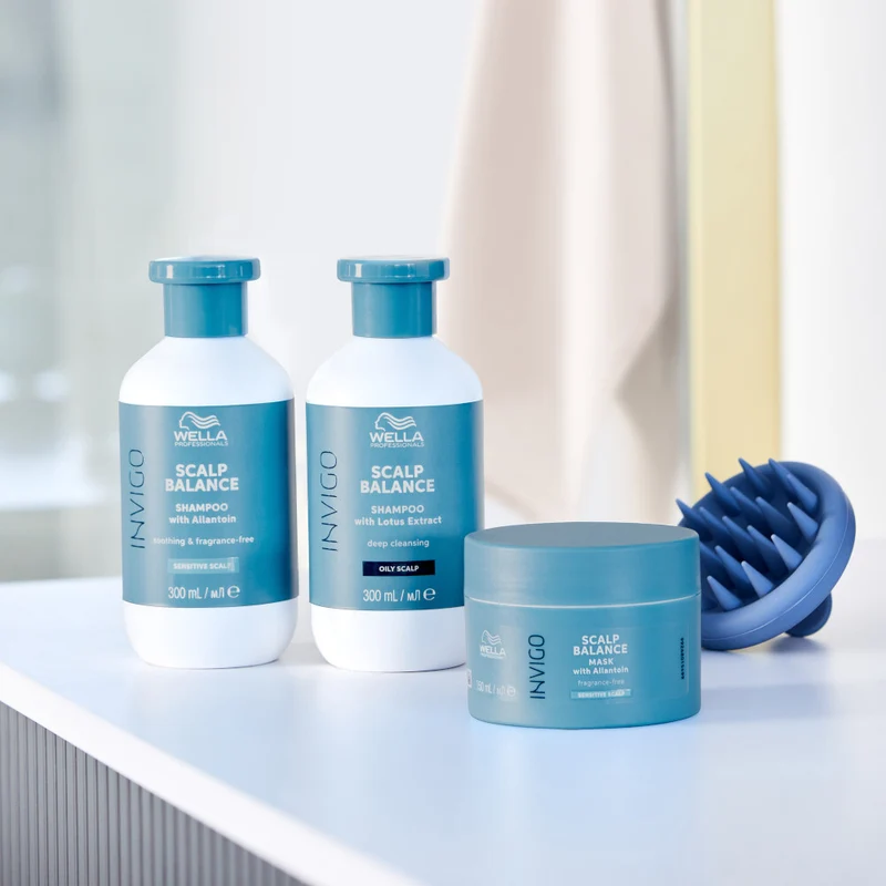 Wella Professionals Invigo Scalp Balance Tiefenreinigendes Shampoo für fettige Kopfhaut 300 ml