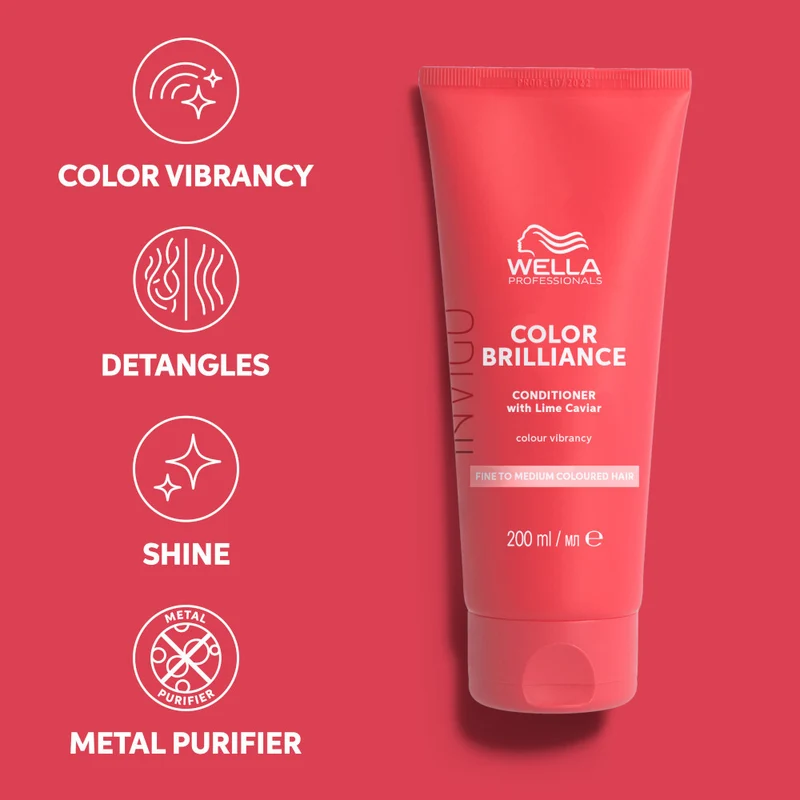 Wella Professionals Invigo Colour Brilliance Conditioner Gefärbtes & feines Haar