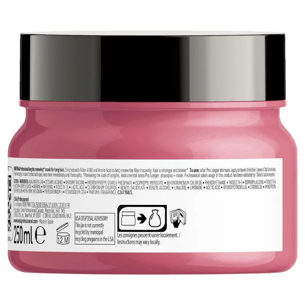 L'Oréal Professionnel Serie Expert Pro Längeres Haar Maske für langes Haar ohne Volumen