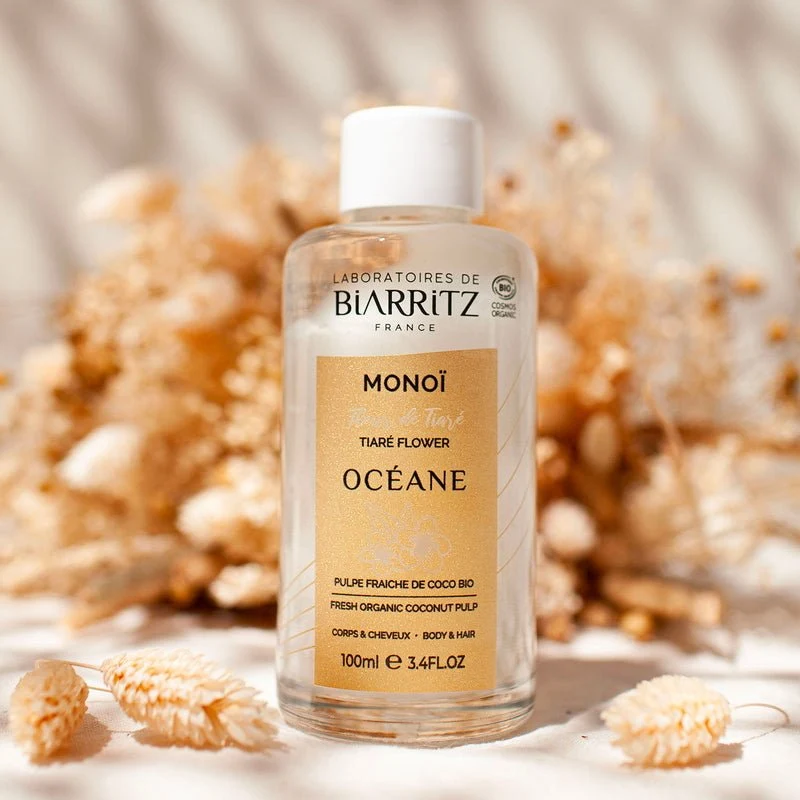 Organic Monoi Oil Tiaré Flower 100 ml
