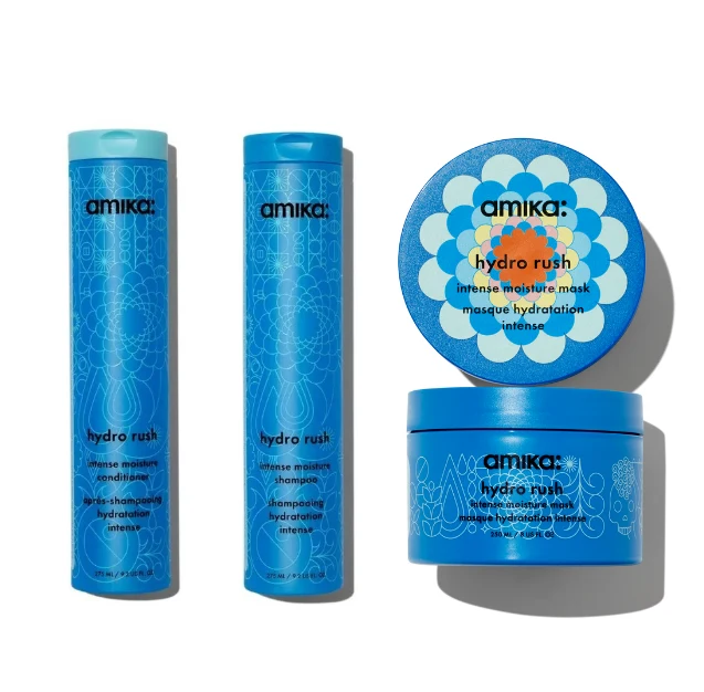 amika complete hydration routine - Shampoo, Spülung, Haarmaske