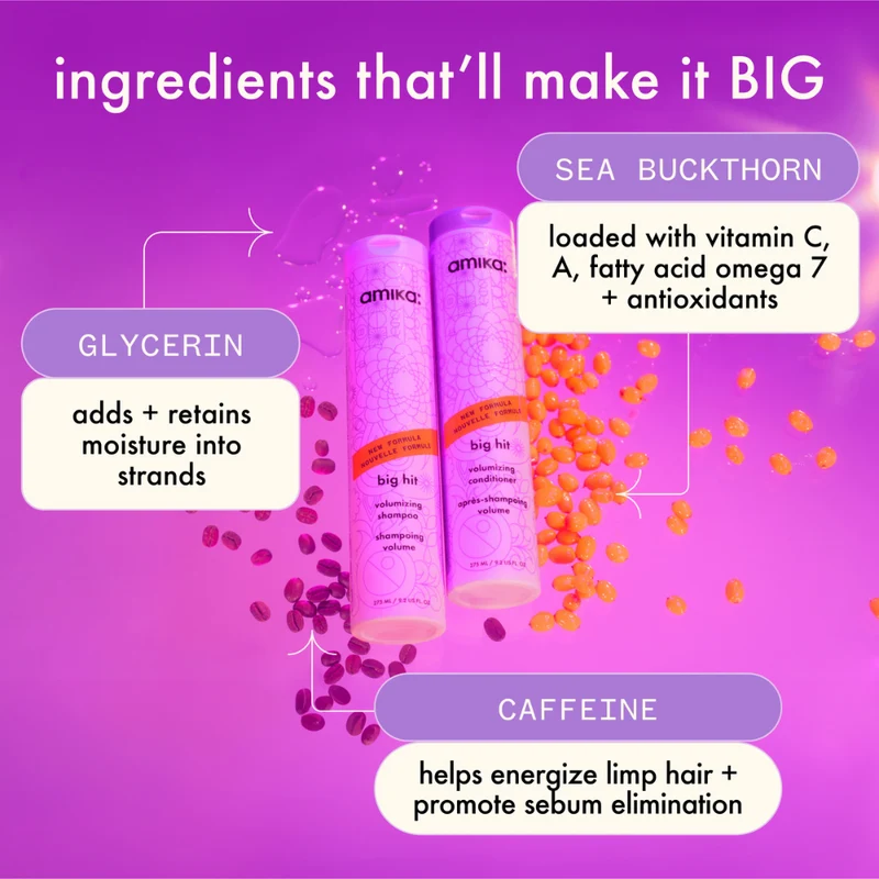 amika big hit volumising conditioner