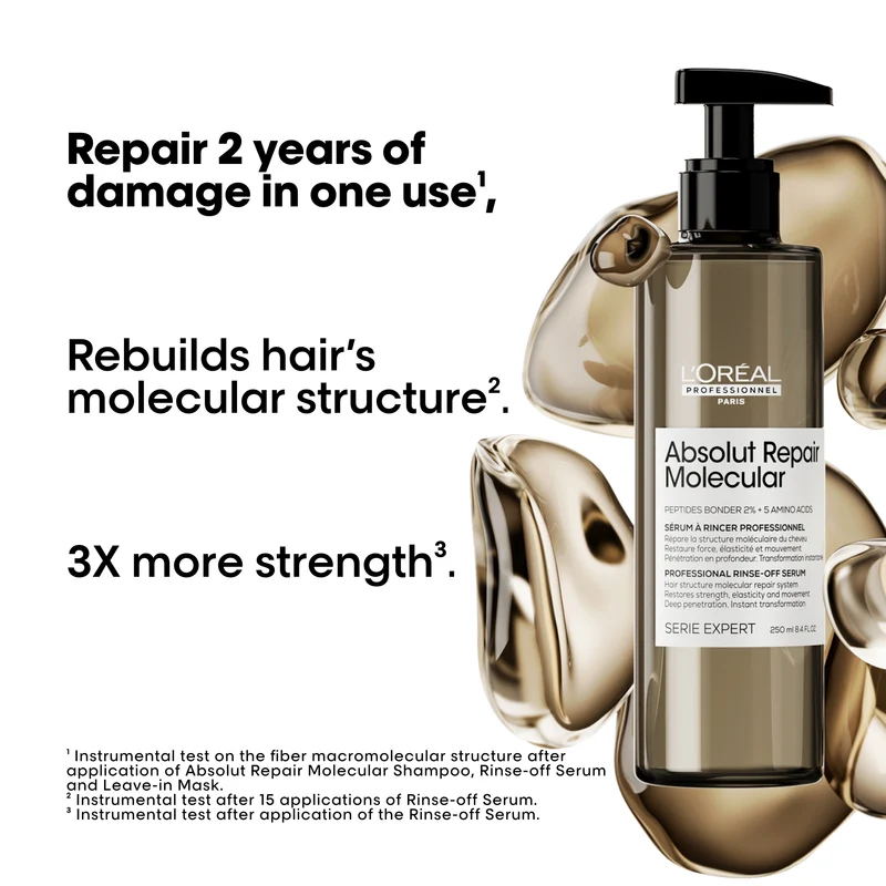 Professionnel Absolut Repair Molecular Liq Treat 250mL