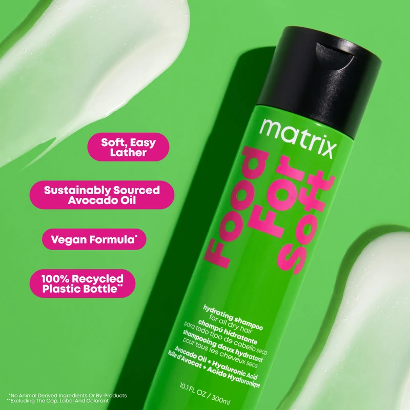 Total Results Food For Soft Shampoo 300ml