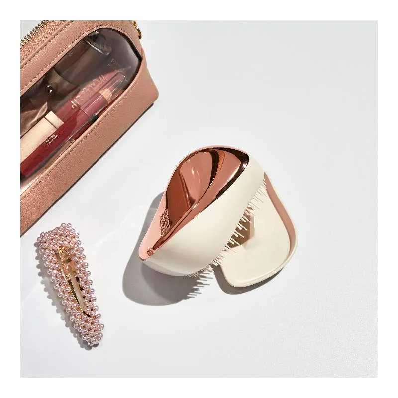Tangle Teezer Compact Styler Rose Gold Creme Haarbürste