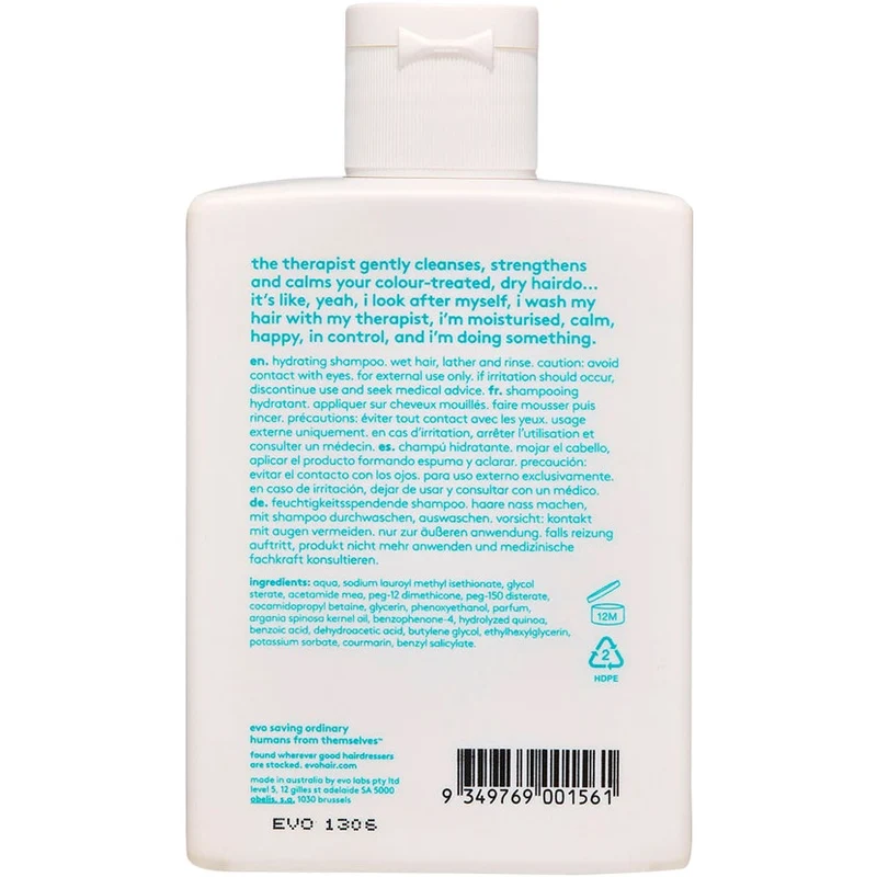 The Therapist Hydrating Shampoo 300ml
