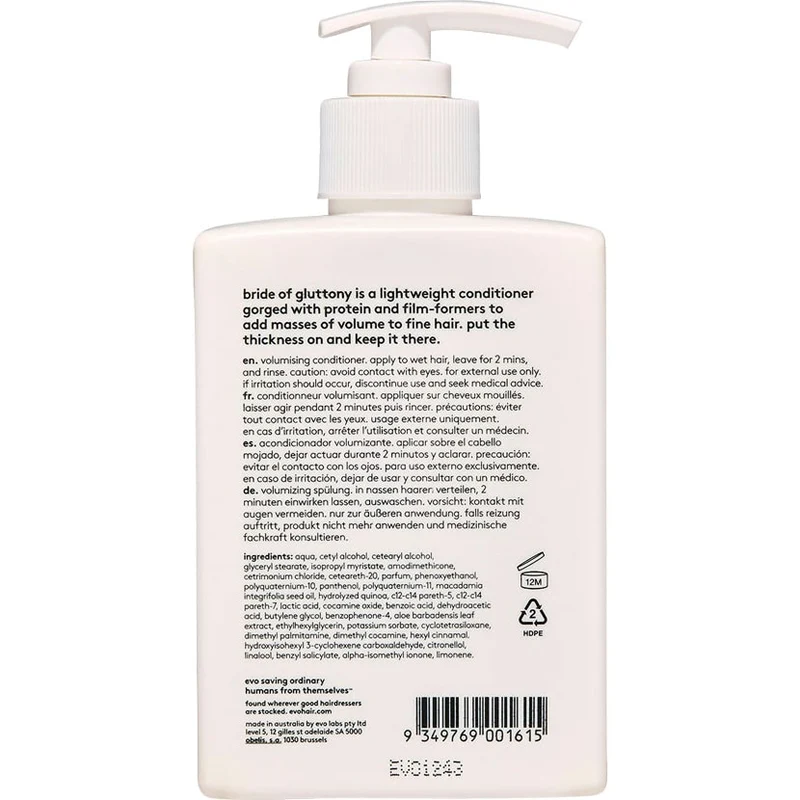Bride Of Gluttony Volumising Conditioner 300ml