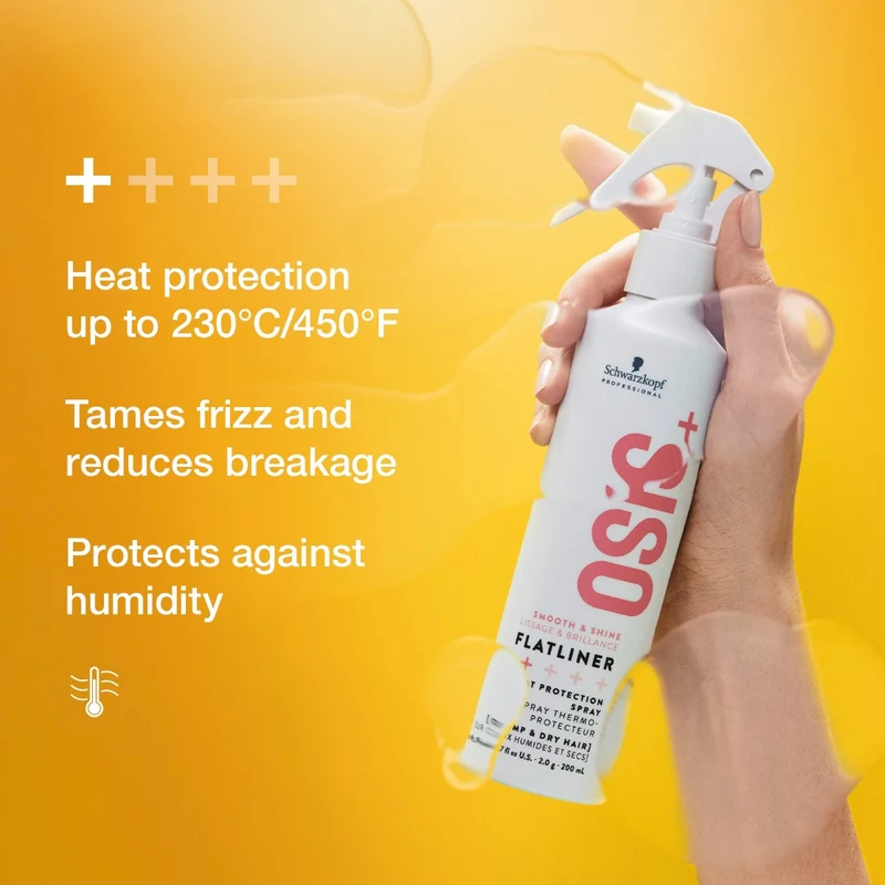 Schwarzkopf Professional OSiS+ Flatliner-Glanz Hitzeschutz