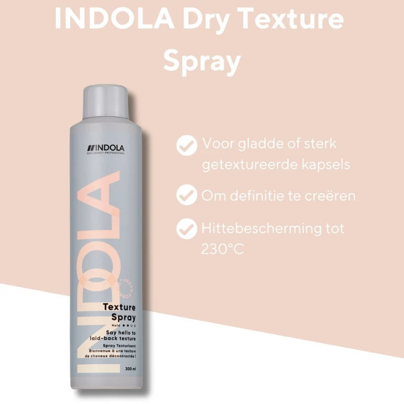 Indola Trockenstruktur-Spray 300 ml