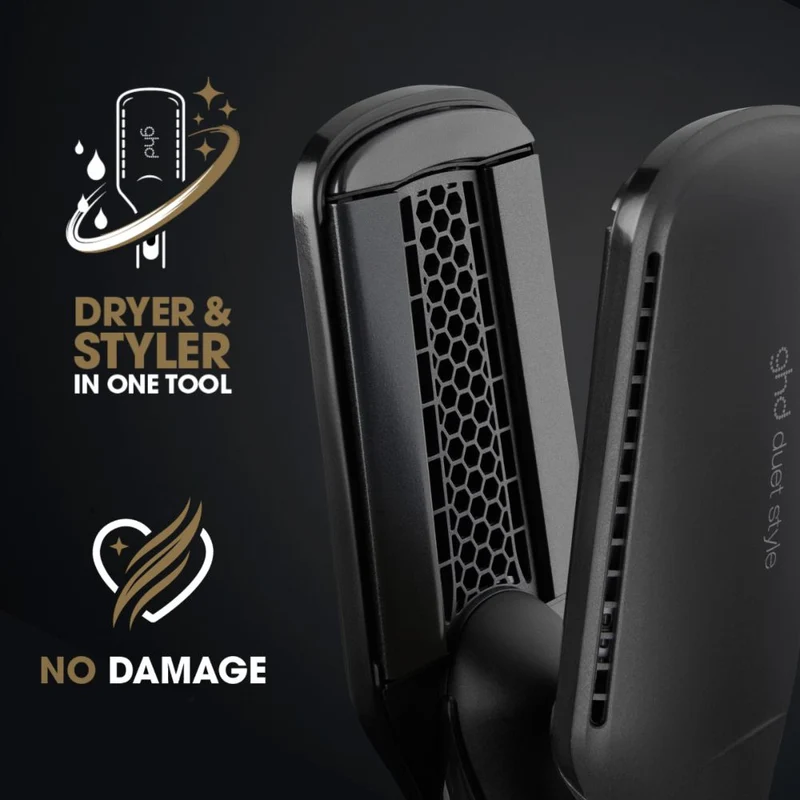 ghd duet 2-IN-1 HOT AIR STYLER schwarz