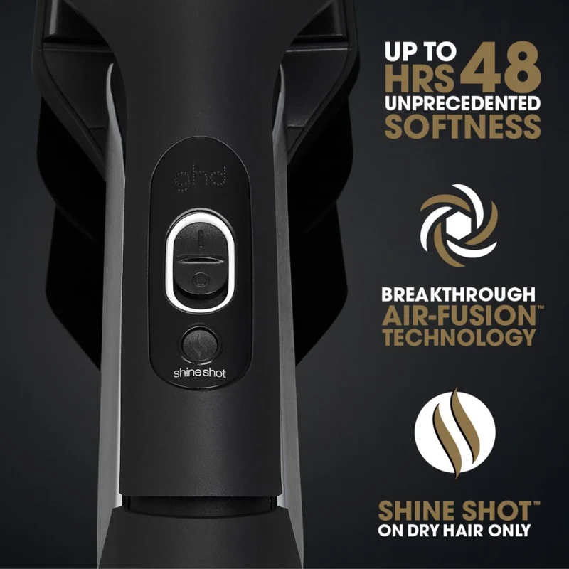 ghd duet 2-IN-1 HOT AIR STYLER schwarz