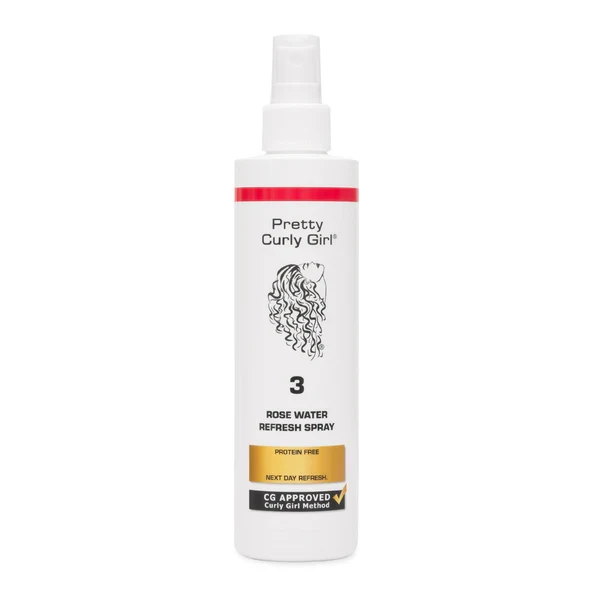 Pretty Curly Girl Rosenwasser Erfrischungsspray 250ml