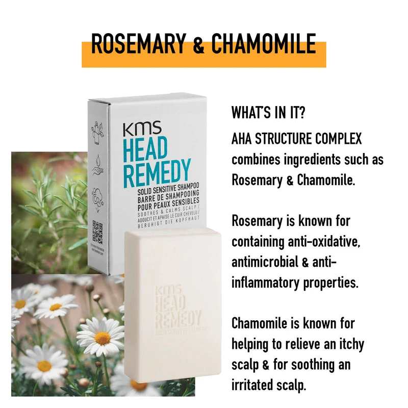 Head Remedy Solid Sensitive Shampoo 75g