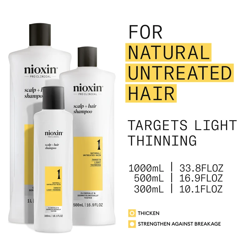 Scalp + Hair Thickening System 1 Shampoo 1L