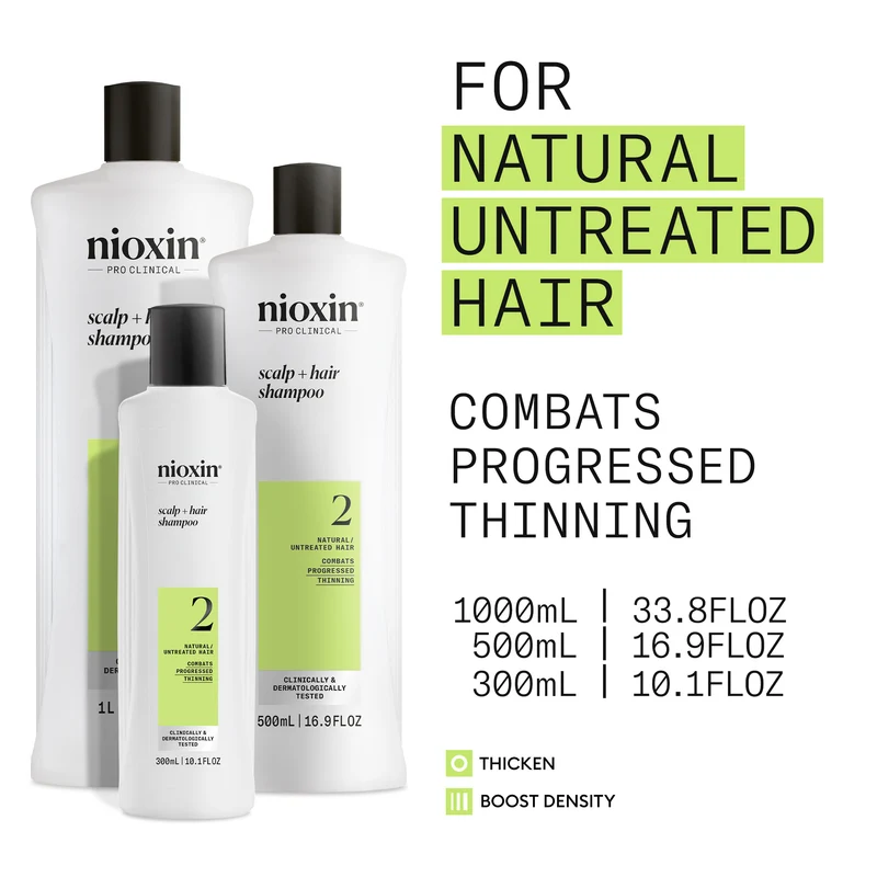 Scalp + Hair Thickening System 2 Shampoo 1L
