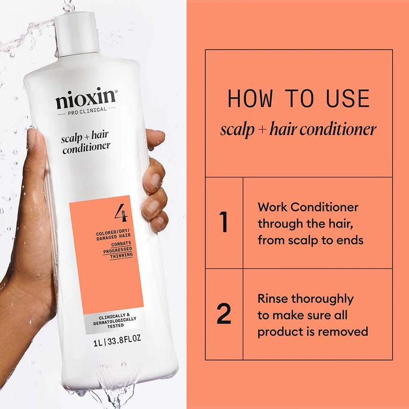 Scalp + Hair Thickening System 4 Conditioner 1L