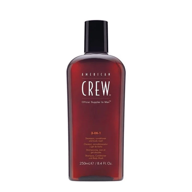 American Crew Classic 3-in-1 Shampoo, Spülung und Körperreinigung 250ml