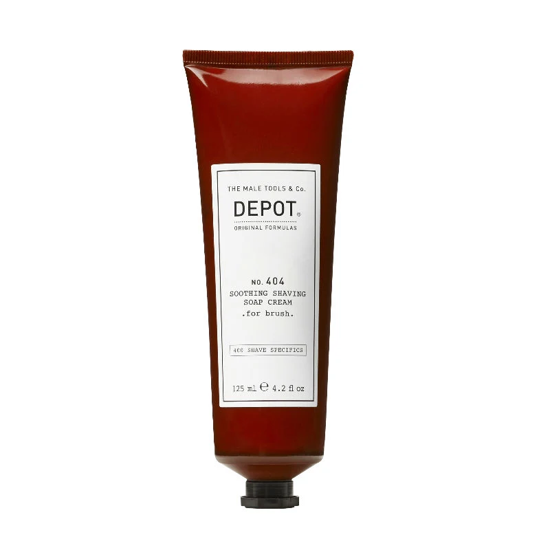 Depot 404 Beruhigende Rasierseifencreme für Pinsel 125ml