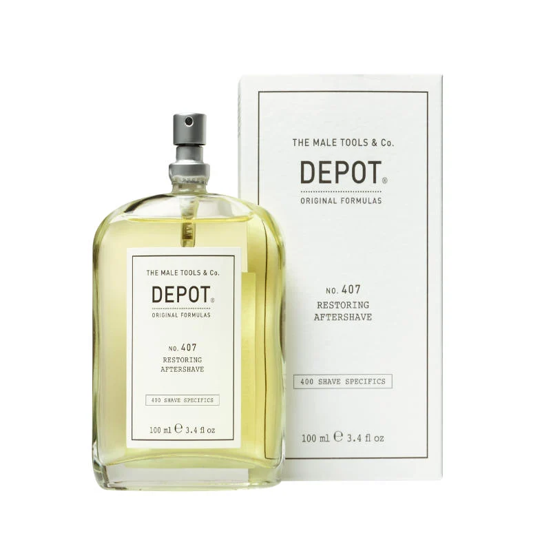 Depot 407 restaurierendes Aftershave 100ml