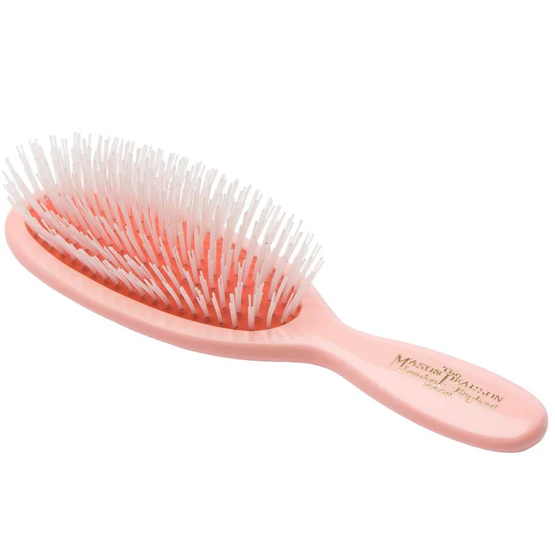 SB4 Pocket Boar Bristle Hairbrush – Pink