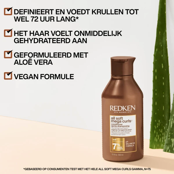 Redken All Soft Mega Locken Conditioner 300ml