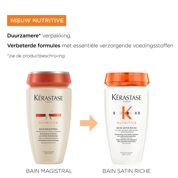 Kérastase Nutritive Bain Satin Riche Shampoo für sehr trockenes Haar - 250 ml