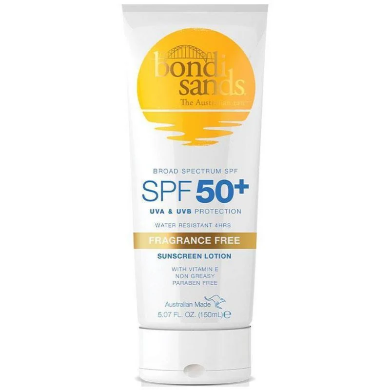 Bondi Sands Sonnenschutzlotion SPF 50+ Gesicht Duftstofffrei 75ml