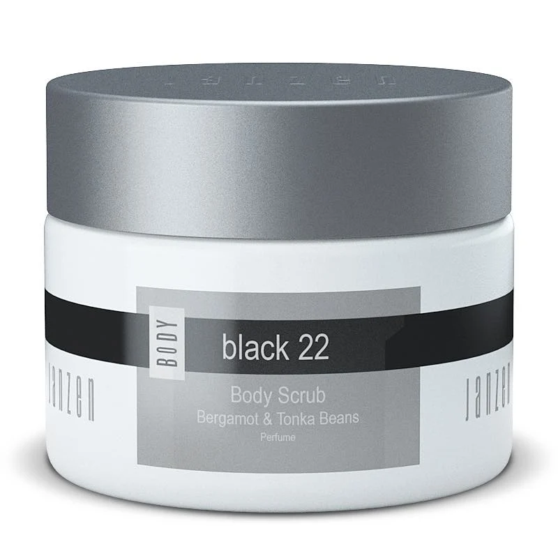 JANZEN Body Scrub Schwarz 22 420gr
