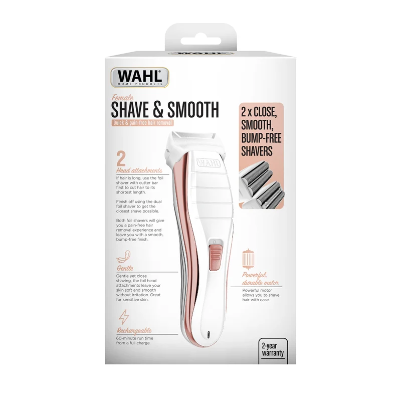 Rechargeable Shave & Smooth Shaver