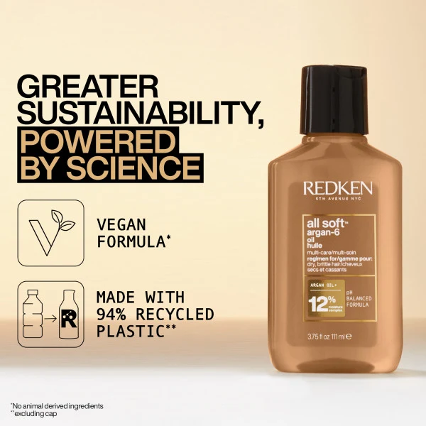 Redken All Soft Arganöl Haaröl für trockenes Haar 111ml