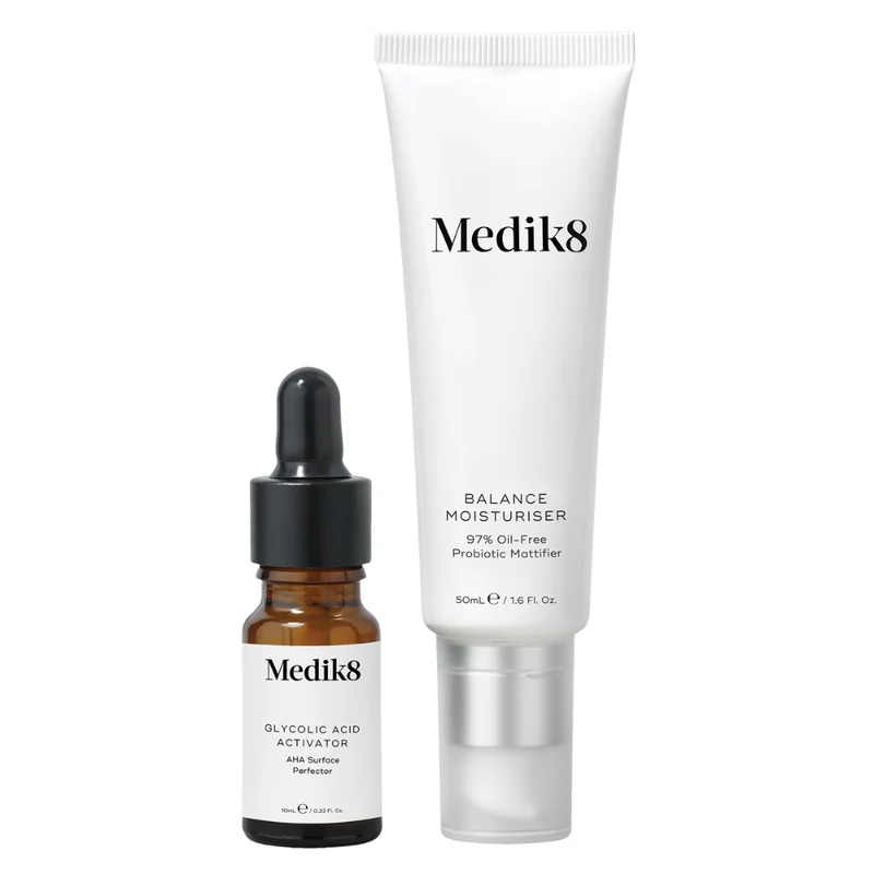 Medik8 Balance Feuchtigkeitscreme & Glykolsäure-Aktivator 50ml