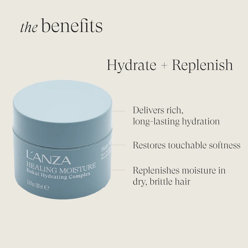 L'ANZA Heilende Feuchtigkeits-Haarmaske 200ml