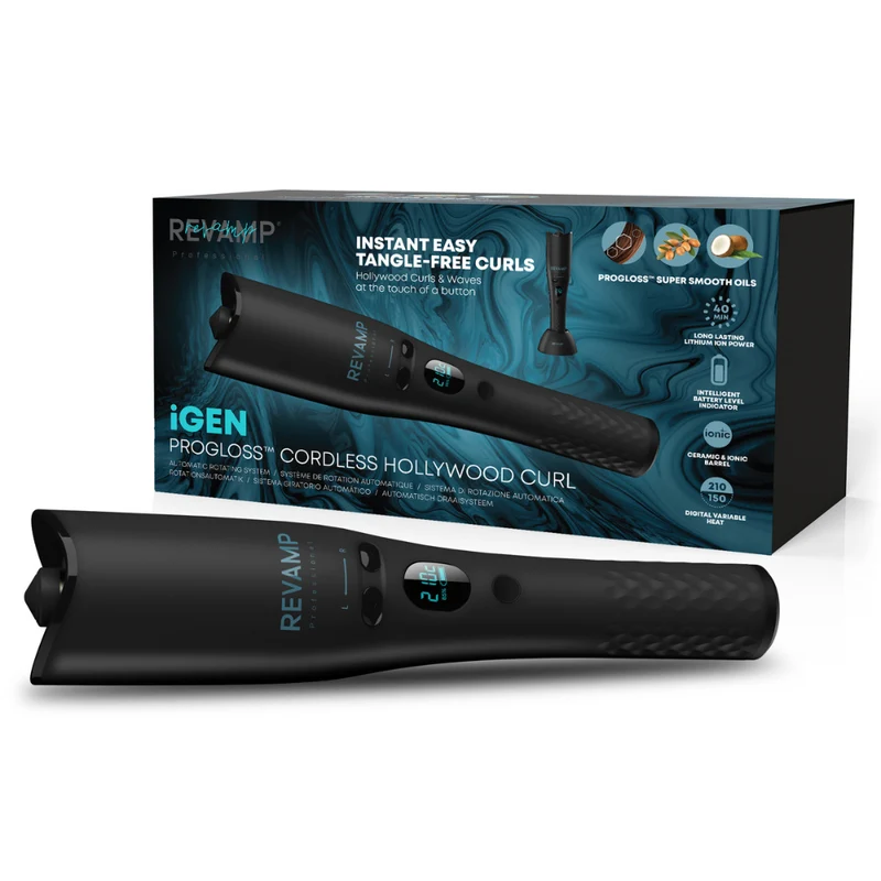 Revamp iGen Progloss Cordless Hollywood Curl