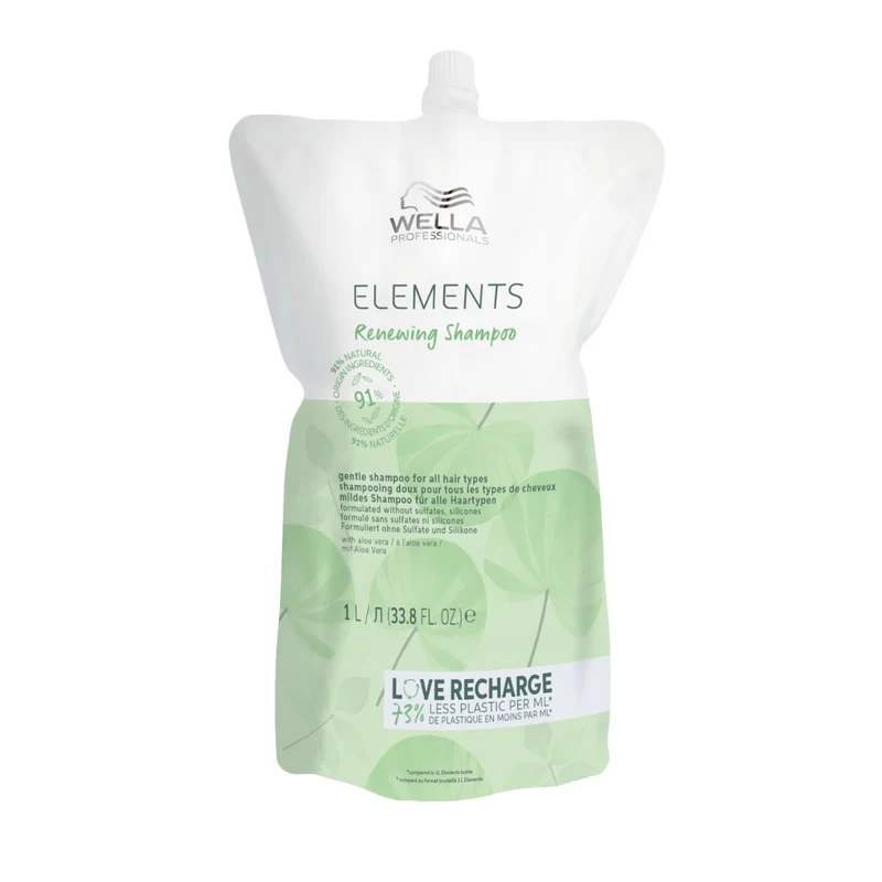 Wella Elements Erneuerndes Shampoo Nachfüllpackung 1000 ml