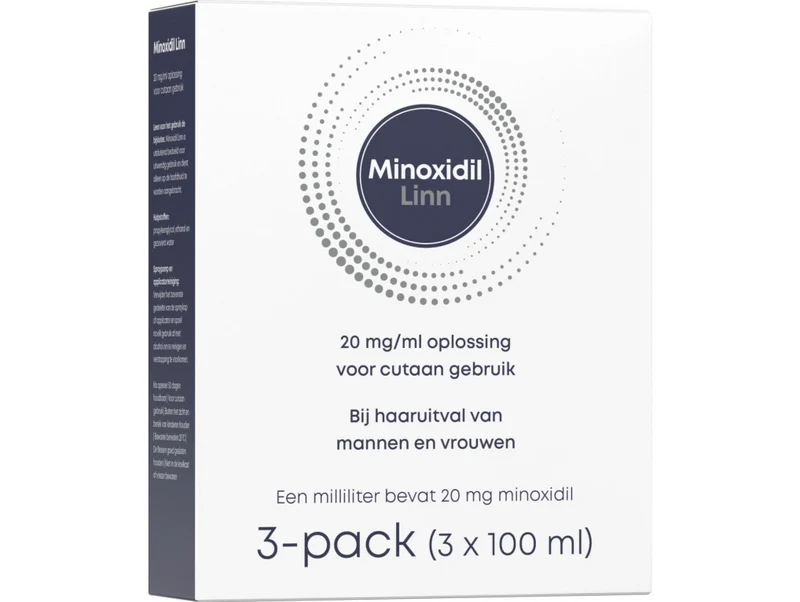 Minoxidil 2% 3er-Pack